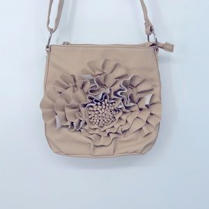 NWOT THE STONE 3D Flower Crossbody Purse